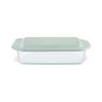 Pyrex® Deep 9 x 13" Rectangular Glass Baking Dish with Sage Green Lid