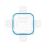 Snapware® Total Solution® Small Square Plastic Lid with Light Blue Seal