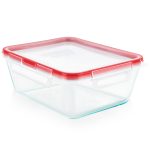 Pyrex® Freshlock™ 8-cup Rectangle Glass Storage