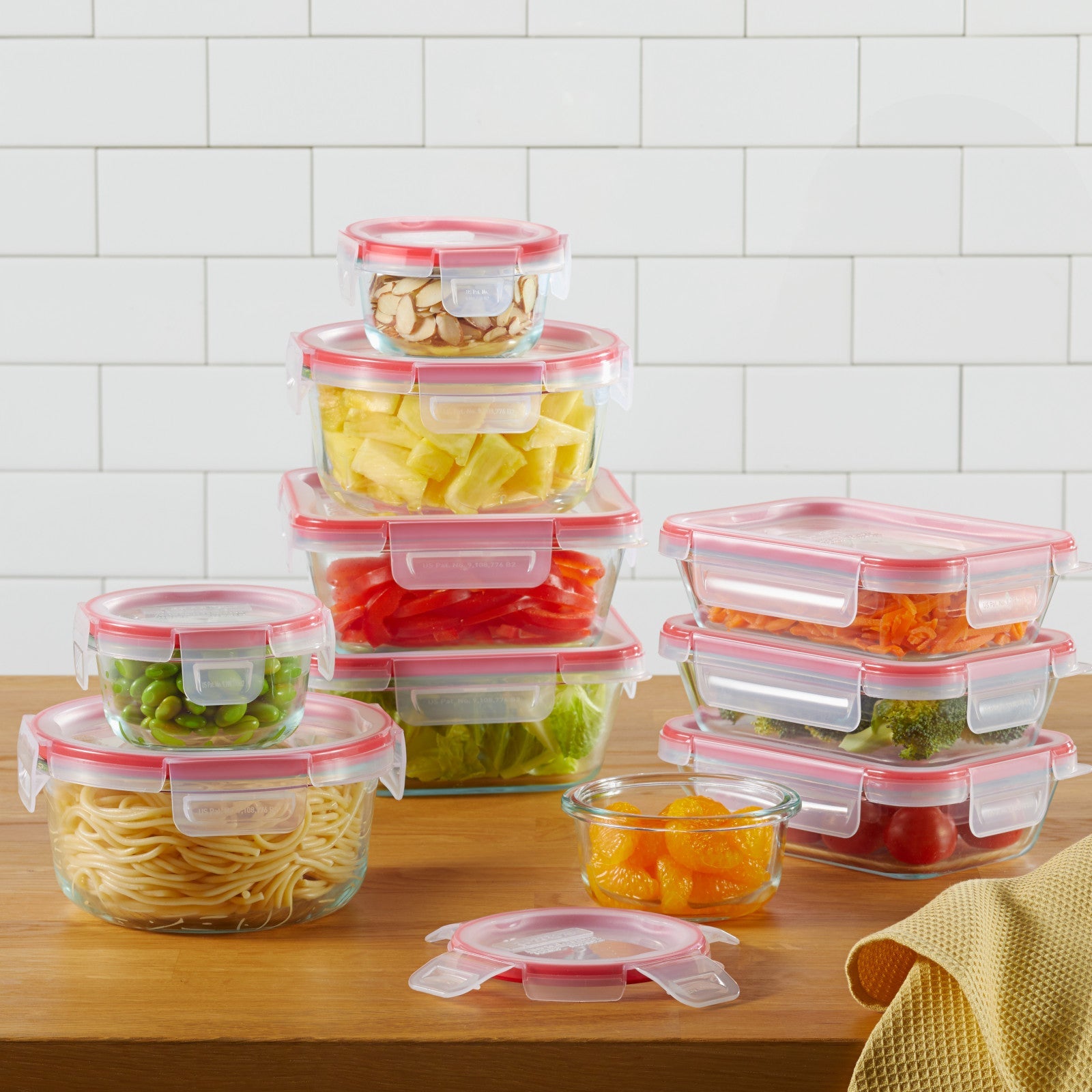 Pyrex® Freshlock™ 20-piece Glass Storage Set - 图片 2