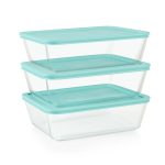 Pyrex® Simply Store® 6-piece Glass Storage Set