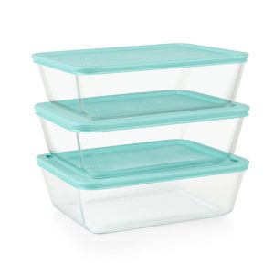 Pyrex® Simply Store® 6-piece Glass Storage Set