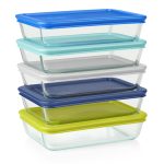 Pyrex® Simply Store® 10-piece Meal Prep Rectangular Glass Storage Set