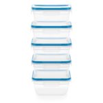 Snapware® Total Solution® 10-piece Square Plastic Food Storage Set