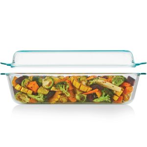 Pyrex® Deep 9” x13” 2-in-1 Glass Baking Dish with Glass Lid