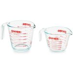 Pyrex® Smart Essentials® Glass Measuring Cup Set