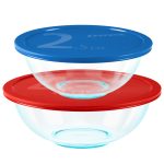 Pyrex® Smart Essentials® 4-piece Glass Mixing Bowl Set