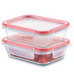 Pyrex® FreshLock™ 4-piece Glass Storage Set