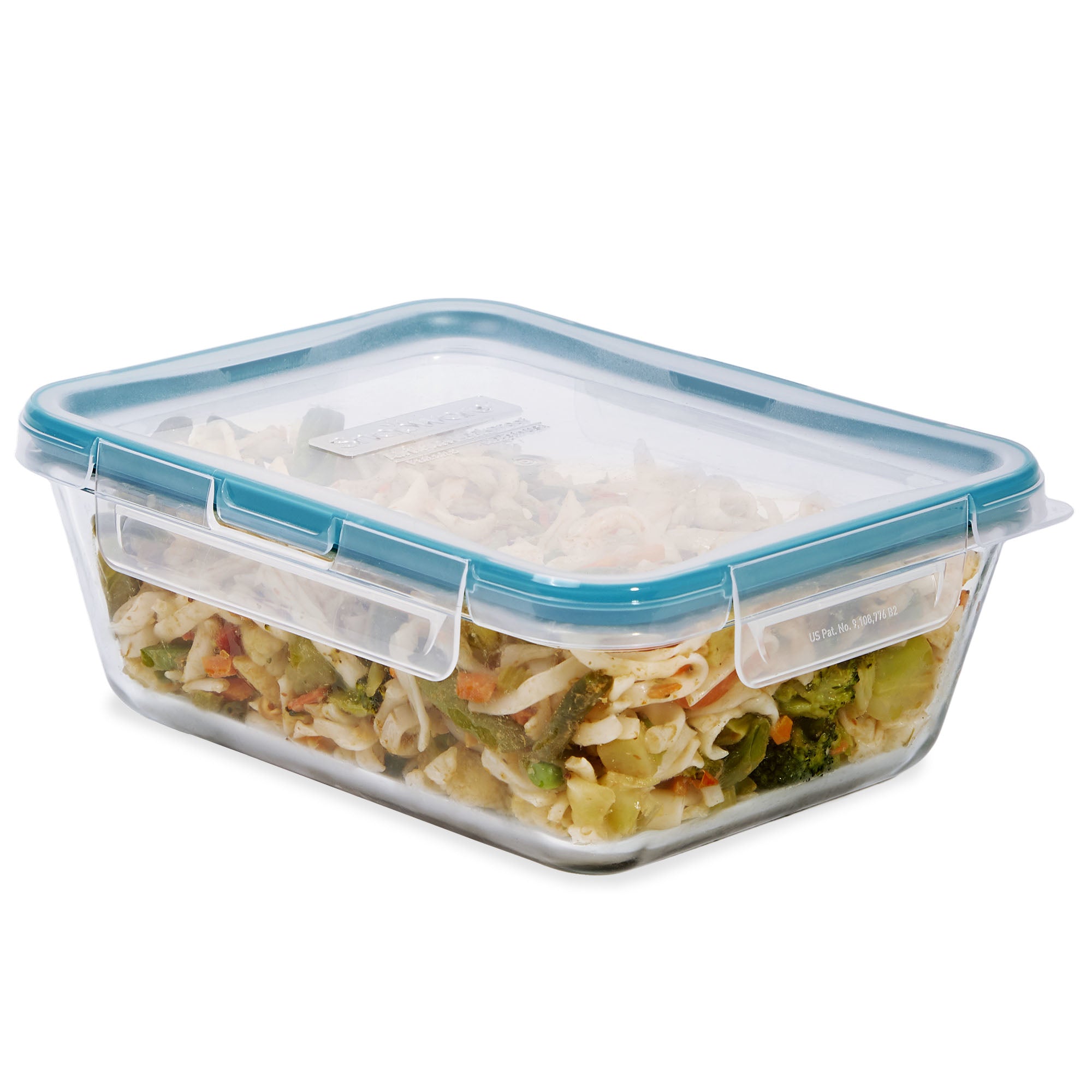 Snapware® Total Solution® Pyrex® Glass 8-cup Rectangle Food Storage with Plastic Lid - 图片 2