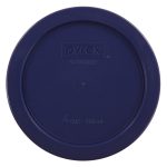Pyrex® 4-cup Round Plastic Lid, Dark Blue