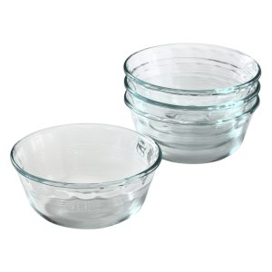 Pyrex® 4-piece 10-ounce Custard Cup Set